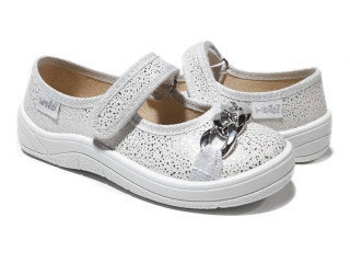 Алина 24-30 белая, цепочка по-размерно