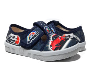 Garry 26-32 синій, машина, сіра підошва