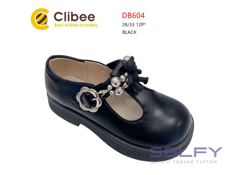 Туфлі дитячі Clibee DB604 black 28-33, Фото 1