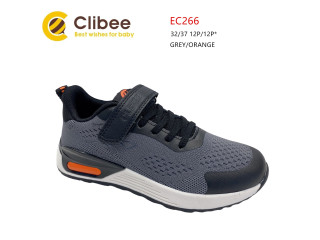 Кросівки дитячі Clibee EC266 grey-orange 32-37