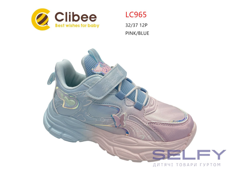 Кросівки дитячі Clibee LC965 pink-blue 32-37, Фото 1