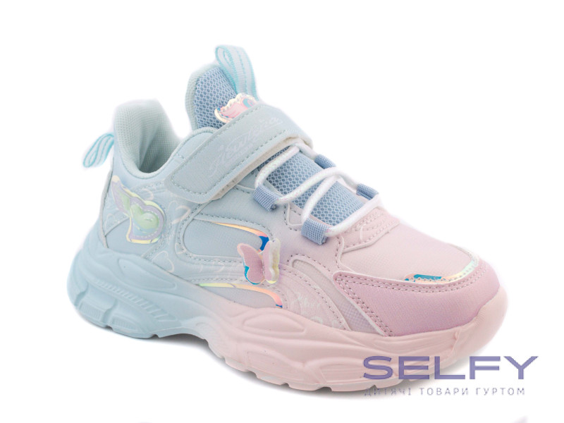 Кроссовки детские Clibee LC965 pink-blue 32-37, Фото 1