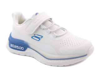 Кроссовки детские Clibee EC265 white-blue 32-37