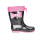 Резинові черевики American Club KAL 26/24 чорно-рожевий 26-30 (553/24)