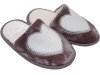 Тапочки Memory Waldi Home 28-37 рожеві, біле серце, Фото 4
