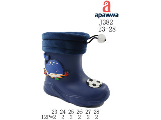 Гумові чоботи дитячі Apawwa J382 navy 23-28