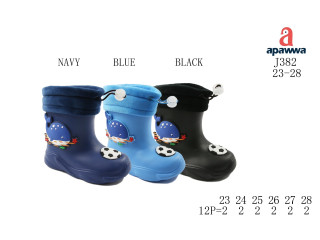 Гумові чоботи дитячі Apawwa J382 blue 23-28