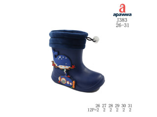 Гумові чоботи дитячі Apawwa J383 navy 26-31