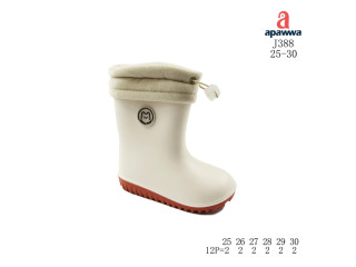 Гумові чоботи дитячі Apawwa J388 beige 25-30