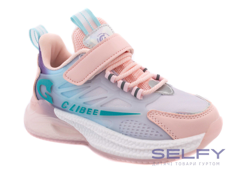 Кроссовки детские Clibee LC960 pink 32-37, Фото 1