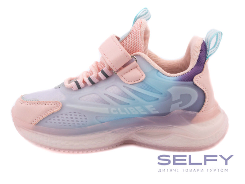 Кроссовки детские Clibee LC960 pink 32-37, Фото 3