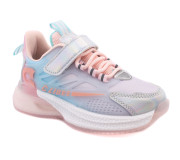 Кросівки дитячі Clibee LC960 silver-pink 32-37