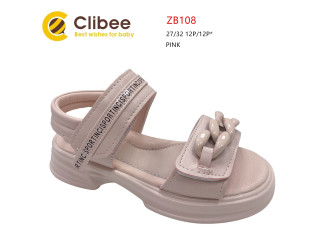 Босоніжки дитячі Clibee ZB108 pink 27-32