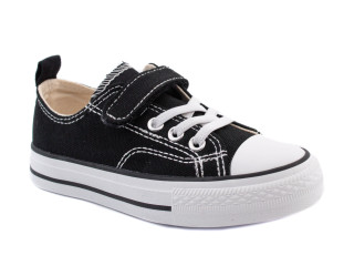 Кеди дитячі Apawwa RC05-5 black 26-31