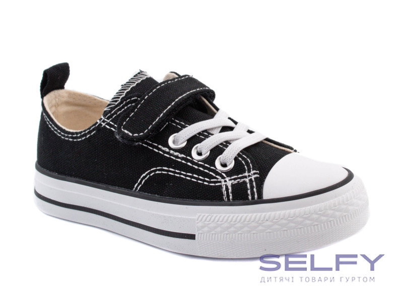 Кеды детские Apawwa RC05 black 25-30, Фото 1