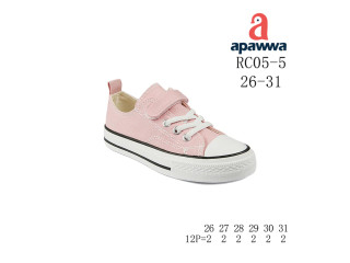 Кеди дитячі Apawwa RC05-5 d.pink 26-31