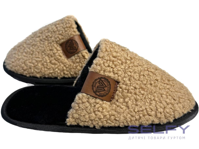 Тапочки Memory Waldi Home 28-37 коричневі, Фото 1