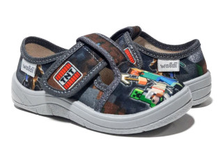 Гріша 24-30 чорний, сірий підошва Minecraft