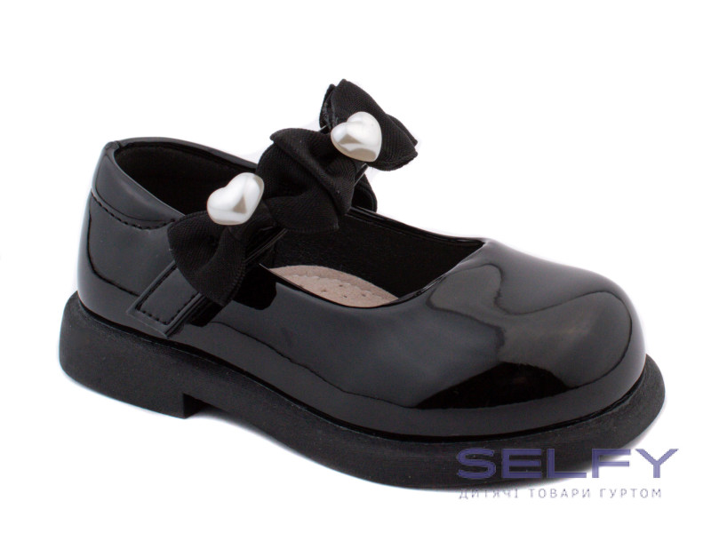 Туфлі дитячі Apawwa N615 black 21-26, Фото 1