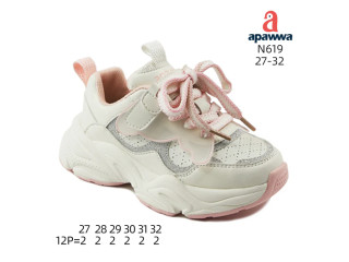 Кросівки дитячі  Apawwa N619 pink 27-32