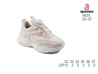 Кросівки дитячі  Apawwa N634 pink 32-37