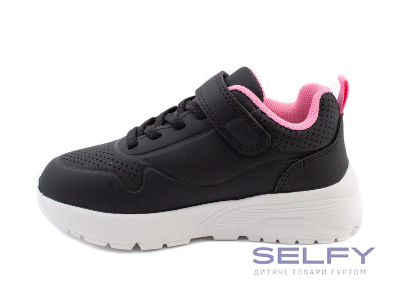 Кросівки дитячі  Apawwa T859 black-pink 32-37, Фото 3