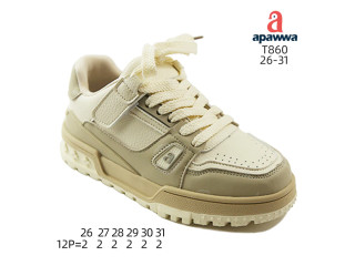 Кросівки дитячі  Apawwa T860 beige-khaki 26-31