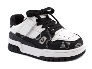 Кросівки дитячі  Apawwa T861 black-white 32-37