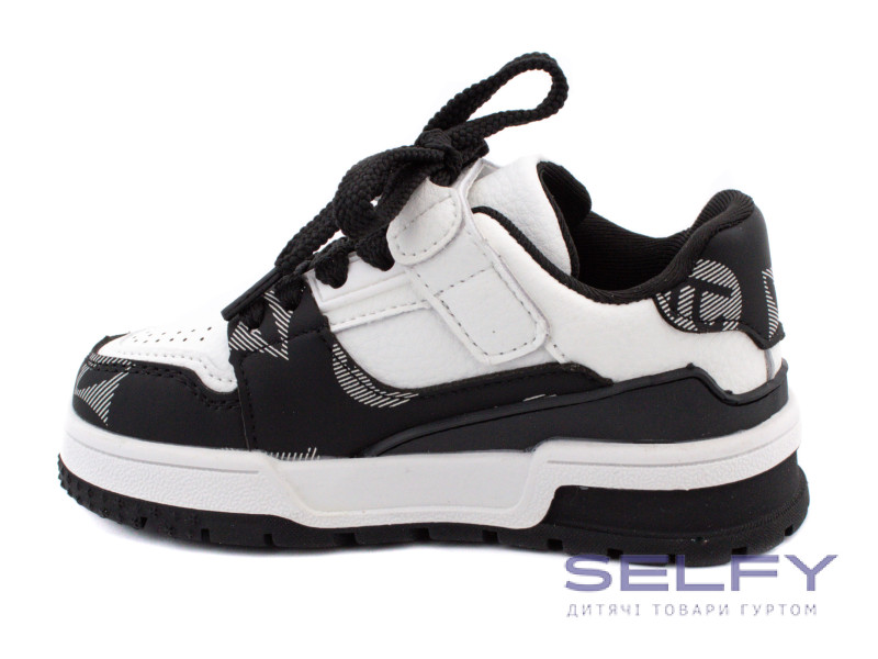 Кросівки дитячі  Apawwa T861 black-white 32-37, Фото 3