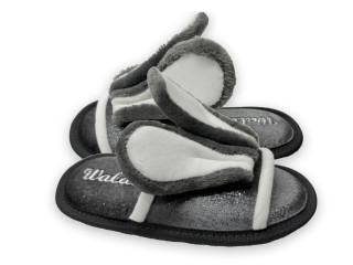 Тапочки Memory Waldi Home 28-35 сірі вушка Тапочки Memory Waldi Home 28-35 сірі вушка