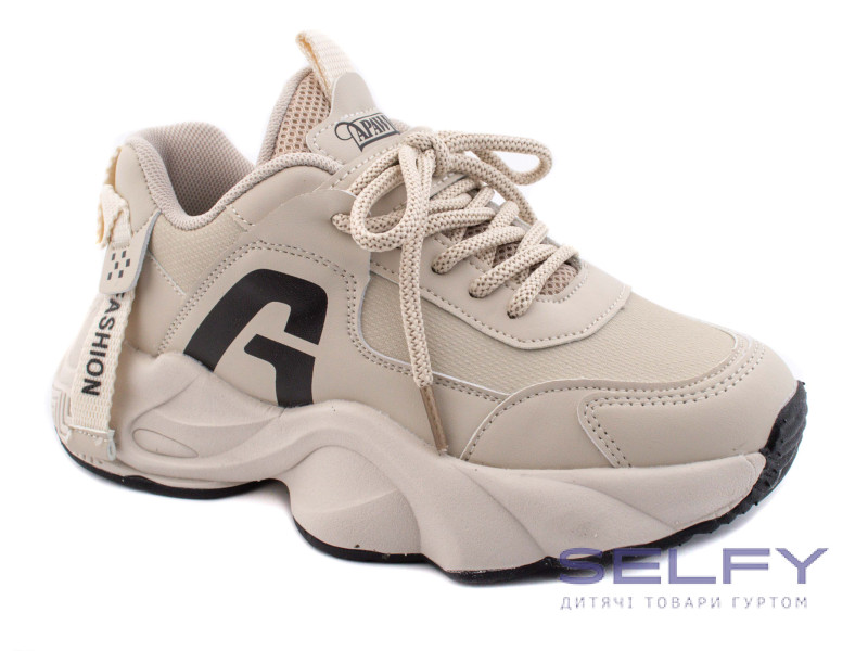 Кроссовки детские Apawwa G682 beige 32-37, Фото 1