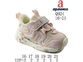 Кросівки дитячі Apawwa Q924 pink 16-21