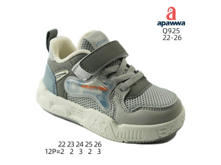 Кросівки дитячі Apawwa Q925 grey 22-26