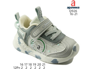 Кросівки дитячі Apawwa Q926 grey 16-21