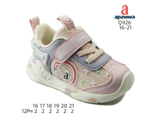 Кросівки дитячі Apawwa Q926 pink 16-21