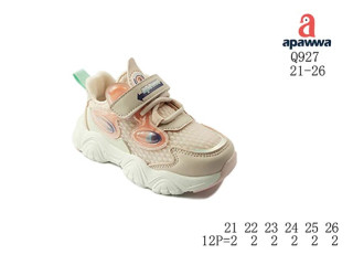 Кросівки дитячі Apawwa Q927 pink 21-26