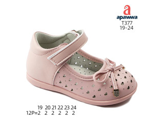 Туфлі дитячі Apawwa T377 pink 19-24