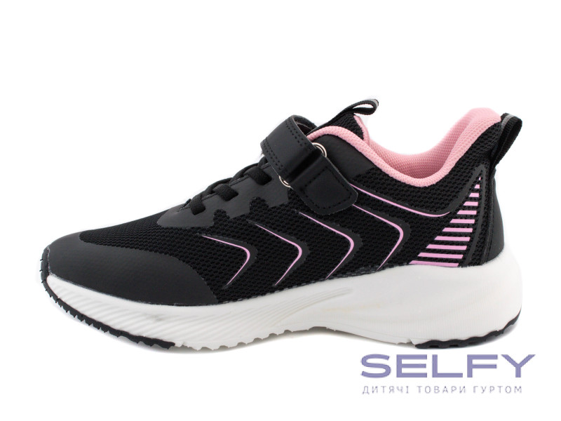 Кроссовки детские Apawwa G685 black-pink 26-31, Фото 3