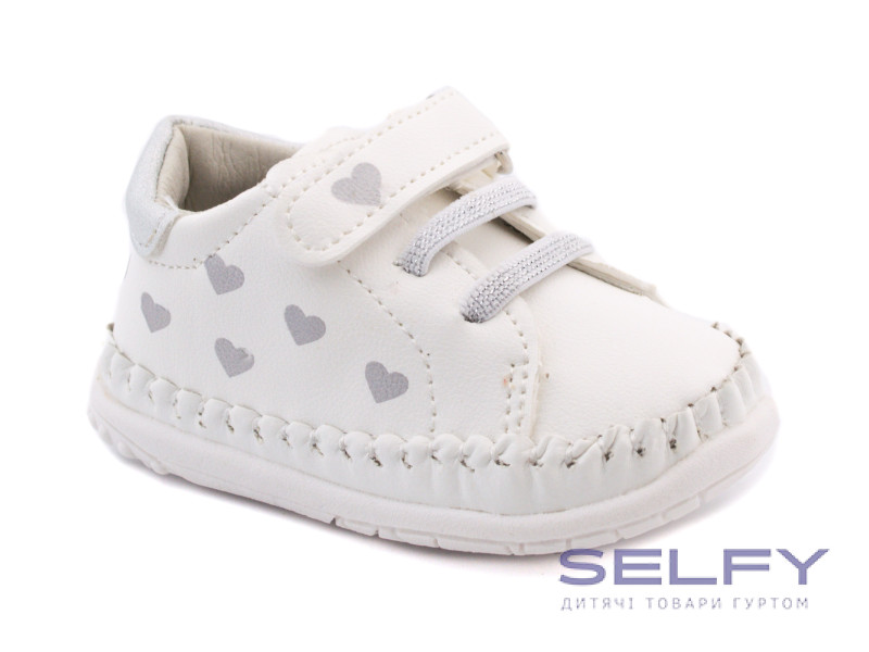 Пінетки дитячі Apawwa FC44 white 17-20, Фото 1