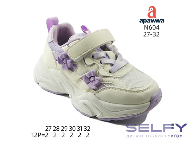 Кросівки дитячі  Apawwa N605 purple 27-32, Фото 1
