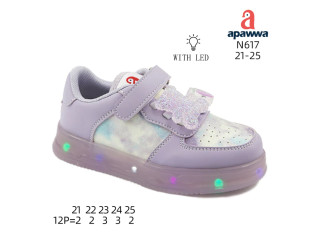 Кросівки дитячі  Apawwa N617 purple 21-25