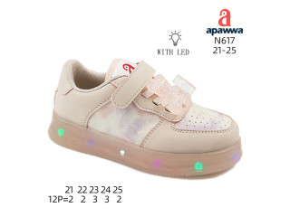 Кросівки дитячі  Apawwa N617 pink 21-25