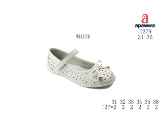 Туфлі дитячі Apawwa T379 white 31-36