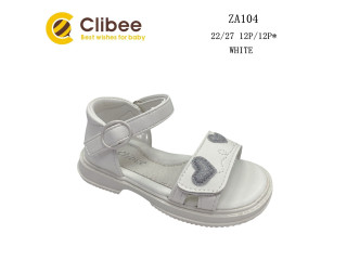Босоніжки дитячі Clibee ZA104 white 22-27