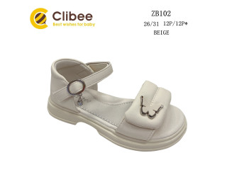 Босоніжки дитячі Clibee ZB102 beige 26-31
