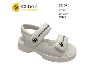 Босоніжки дитячі Clibee ZB106 beige 27-32