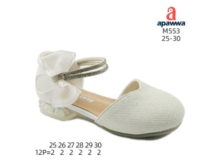 Туфлі дитячі Apawwa M553 white 25-30