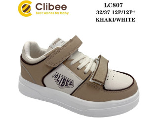 Кросівки дитячі Clibee LC807 khaki-white 32-37