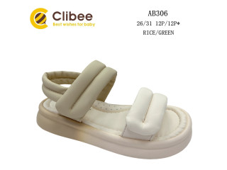 Босоніжки дитячі Clibee AB306 rice-green 26-31