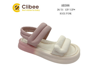 Босоніжки дитячі Clibee AB306 rice-pink 26-31